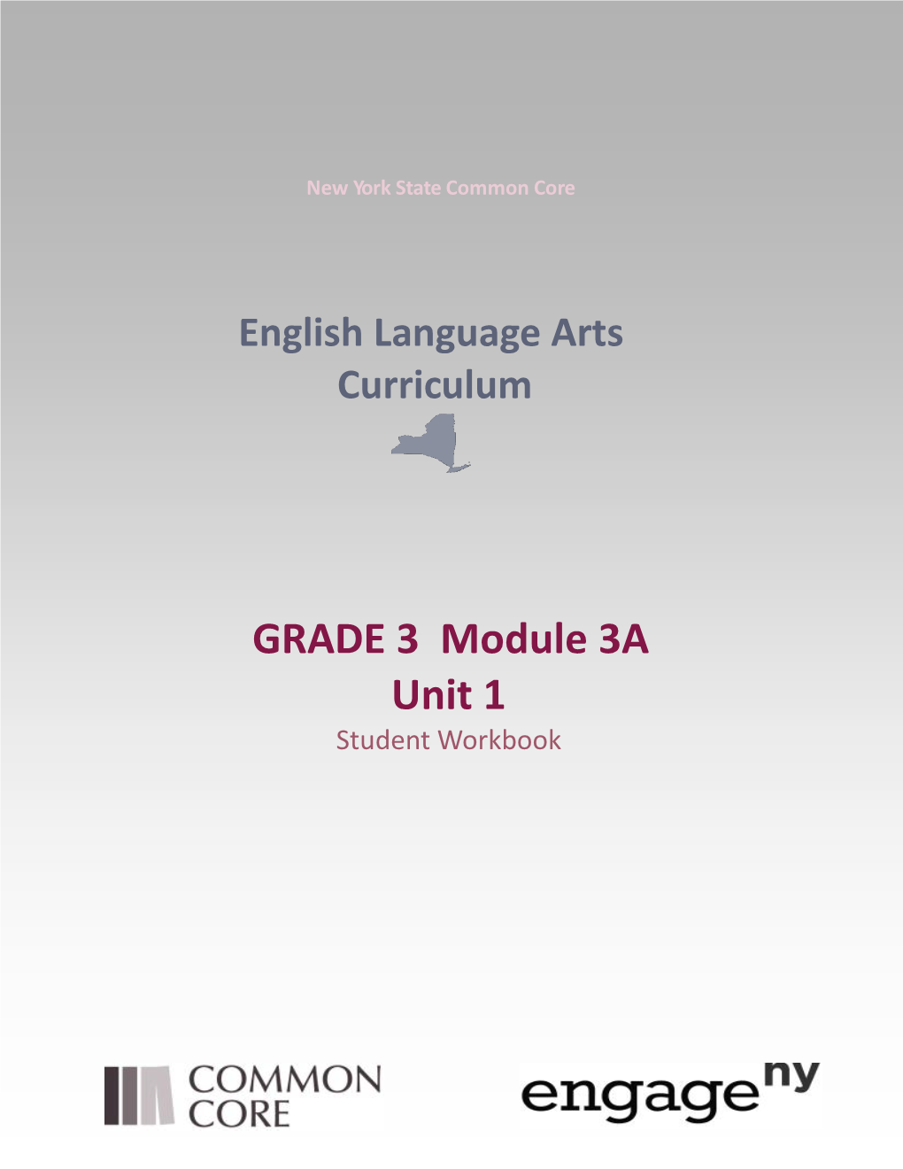 GRADE 3 Module 3A Unit 1 Student Workbook