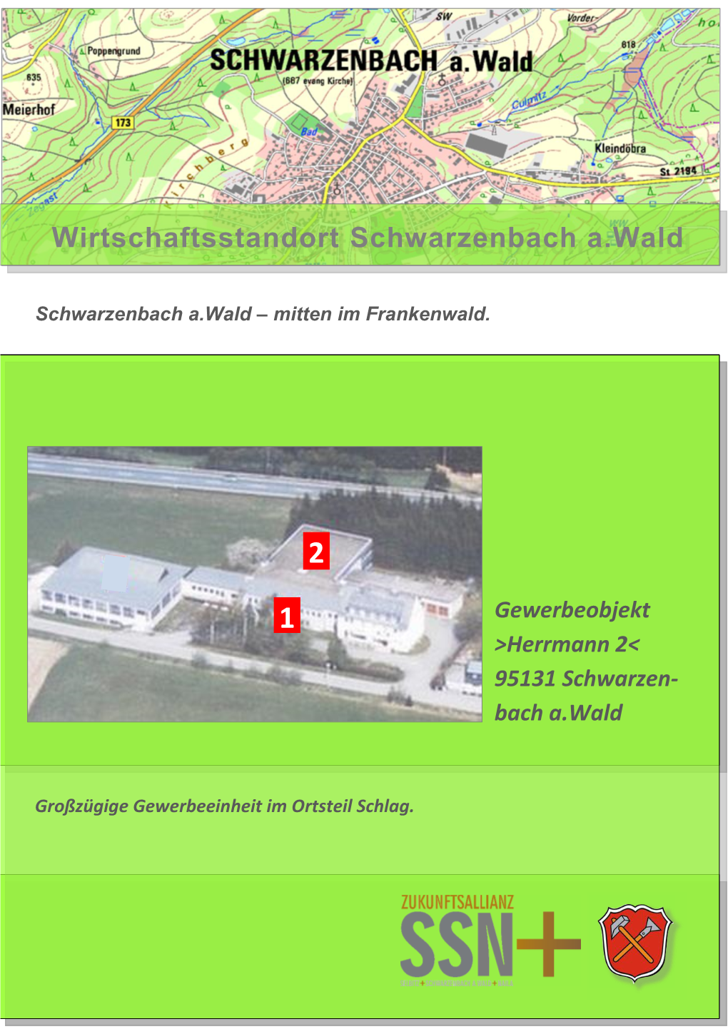 Wirtschaftsstandort Schwarzenbach A.Wald