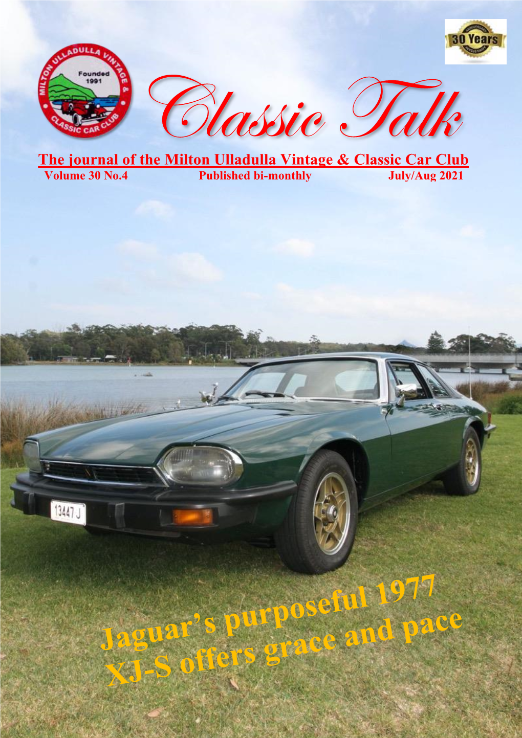 The Journal of the Milton Ulladulla Vintage & Classic Car Club