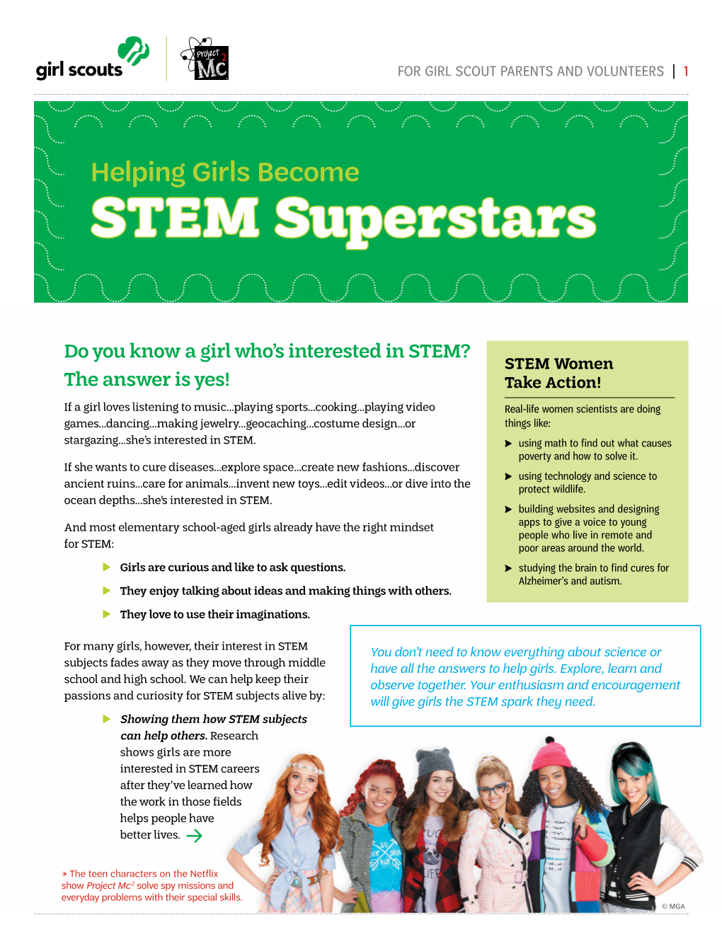 Helping Girls Become STEM Superstars
