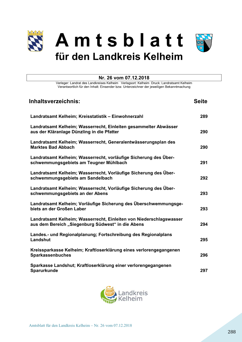 Kreisamtsblatt 26/2018