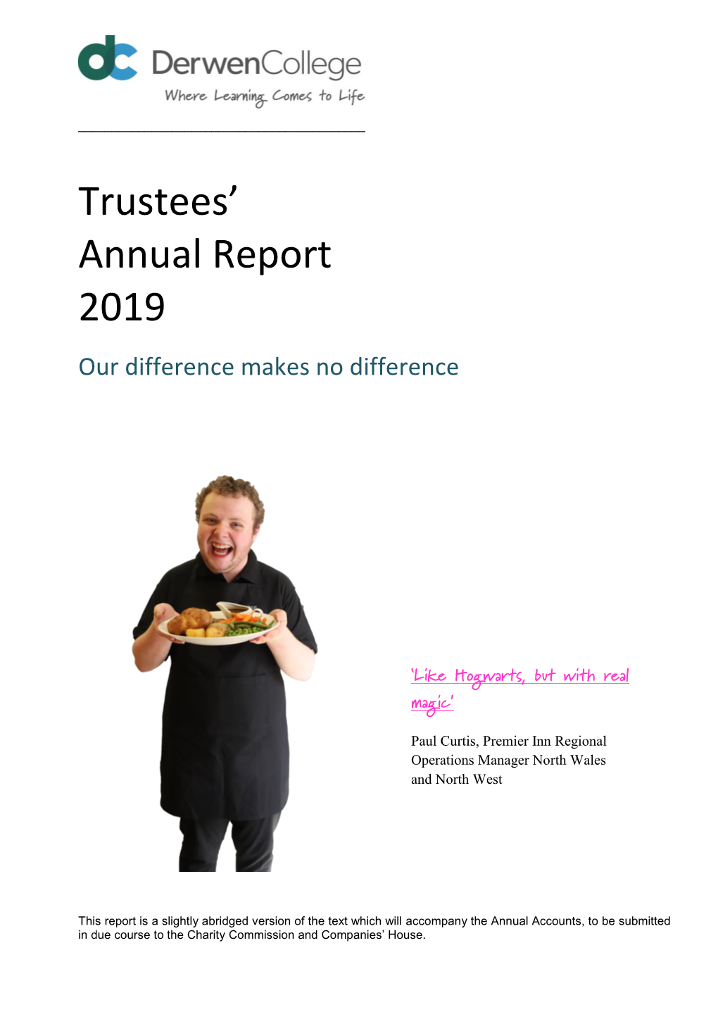 Trustees’ Annual Report 2019