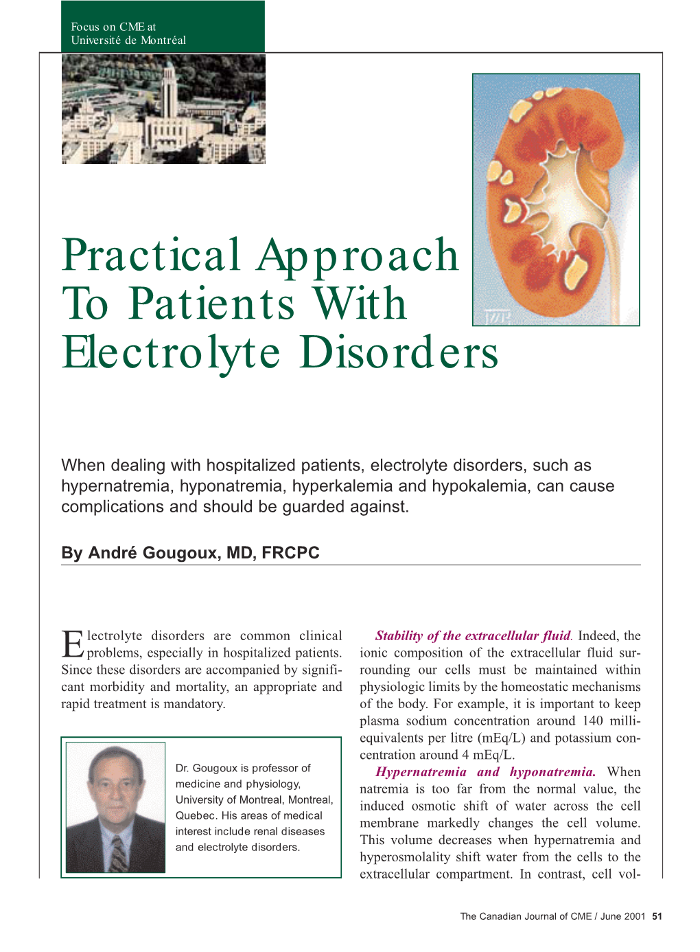 Electrolyte Disorders