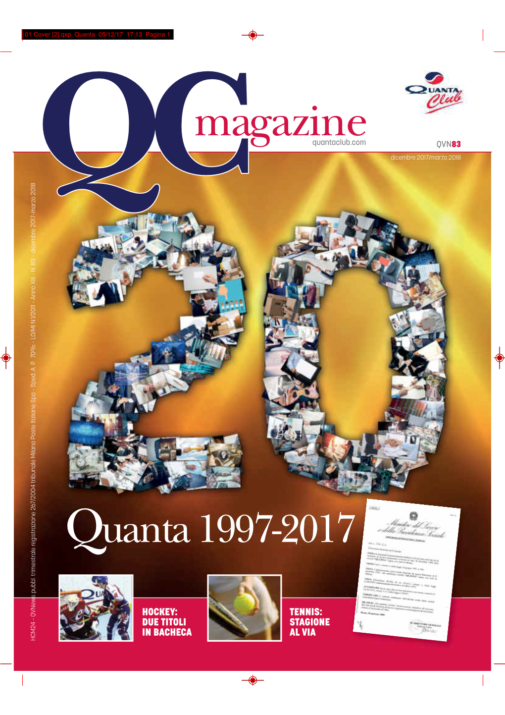 Magazinequantaclub.Com QVN83 Dicembre 2017/Marzo 2018 - Dicembre 2017-Marzo 2018 2017-Marzo - Dicembre