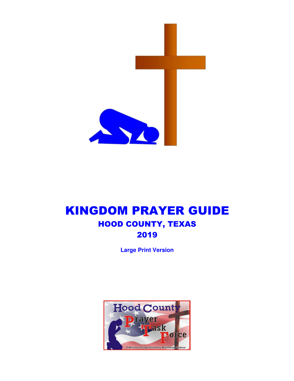 Kingdom Prayer Guide Hood County, Texas 2019