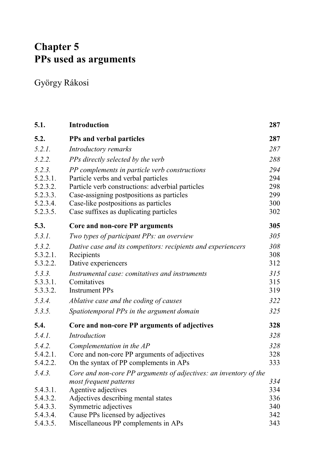 Pps Used As Arguments