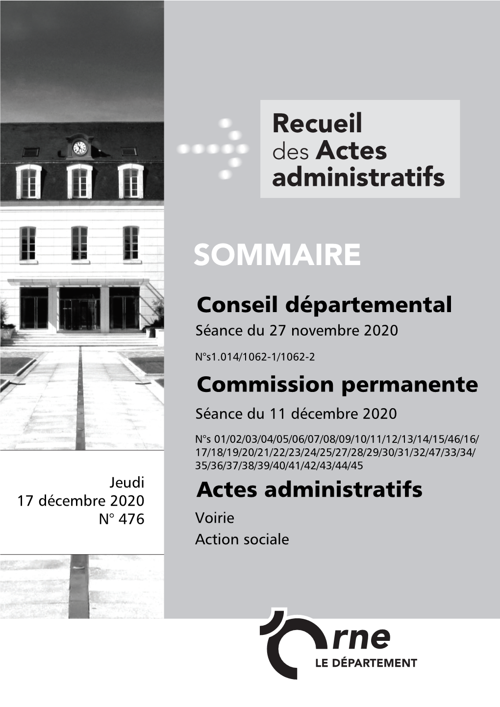 476 Recueil Des Actes Administratifs Du 17 Décembre 2020.Pdf
