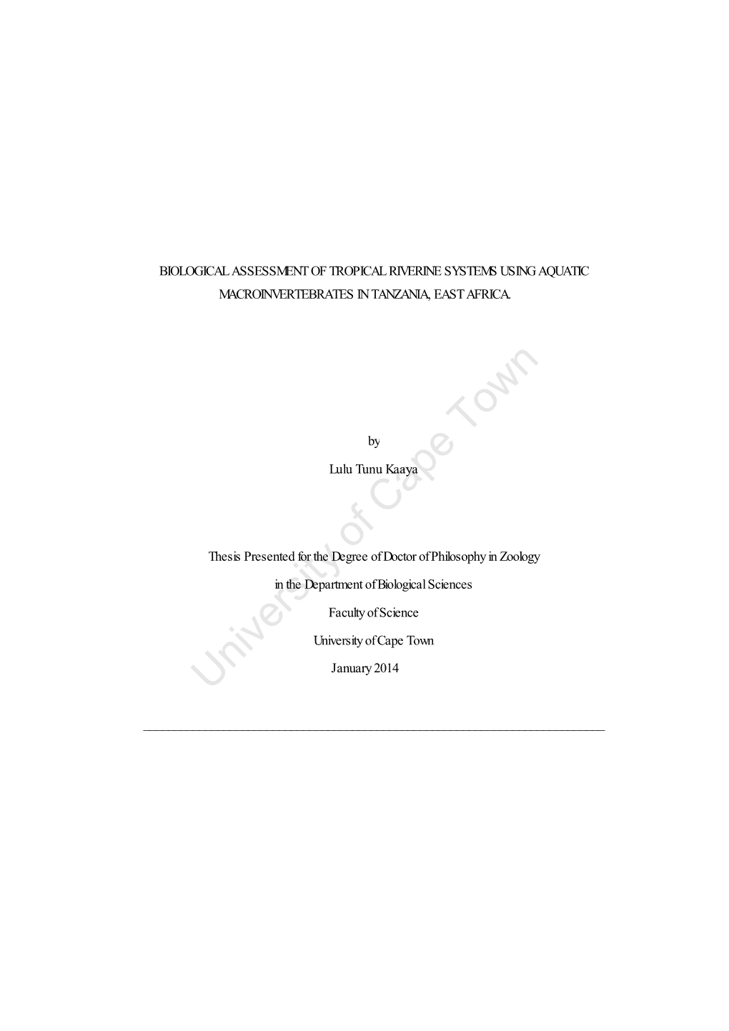 Thesis Sci 2014 Kaaya Lt.Pdf