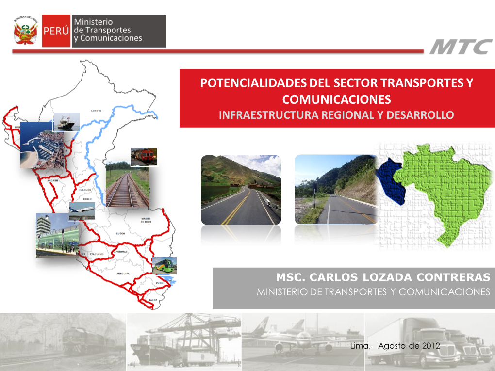 Potencialidades Del Sector Transportes Y Comunicaciones