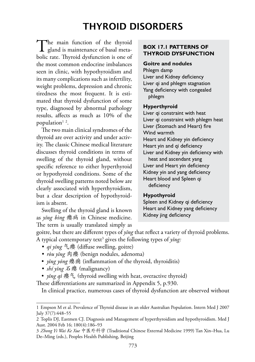 Thyroid Disorders