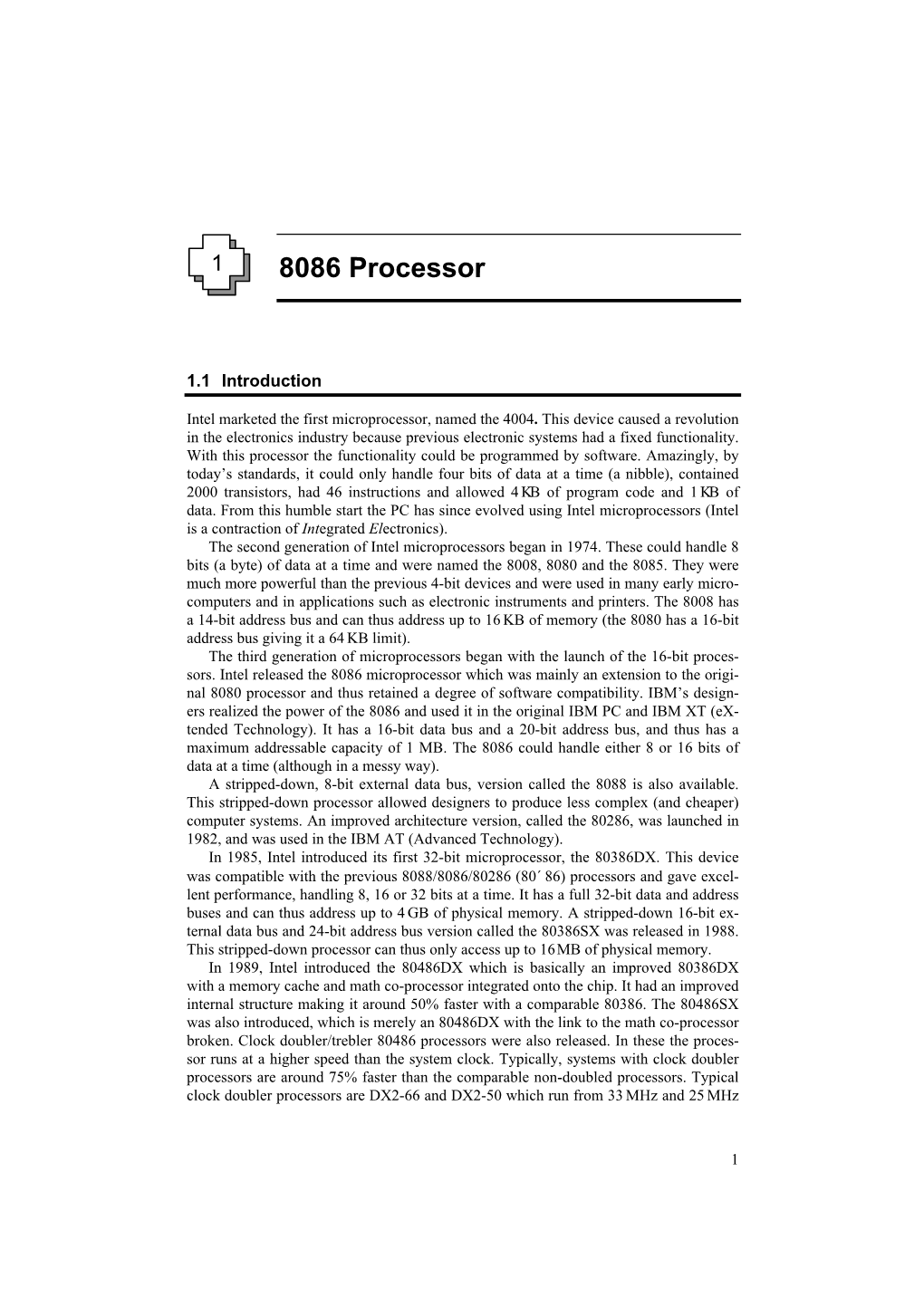 8086 Processor