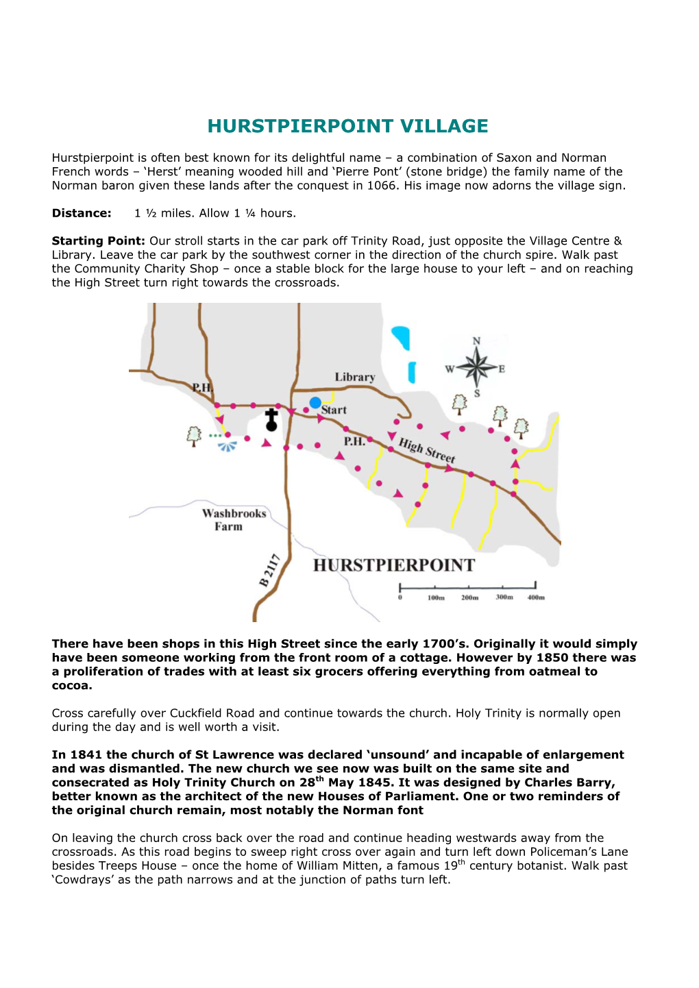 Hurstpierpoint Walk And