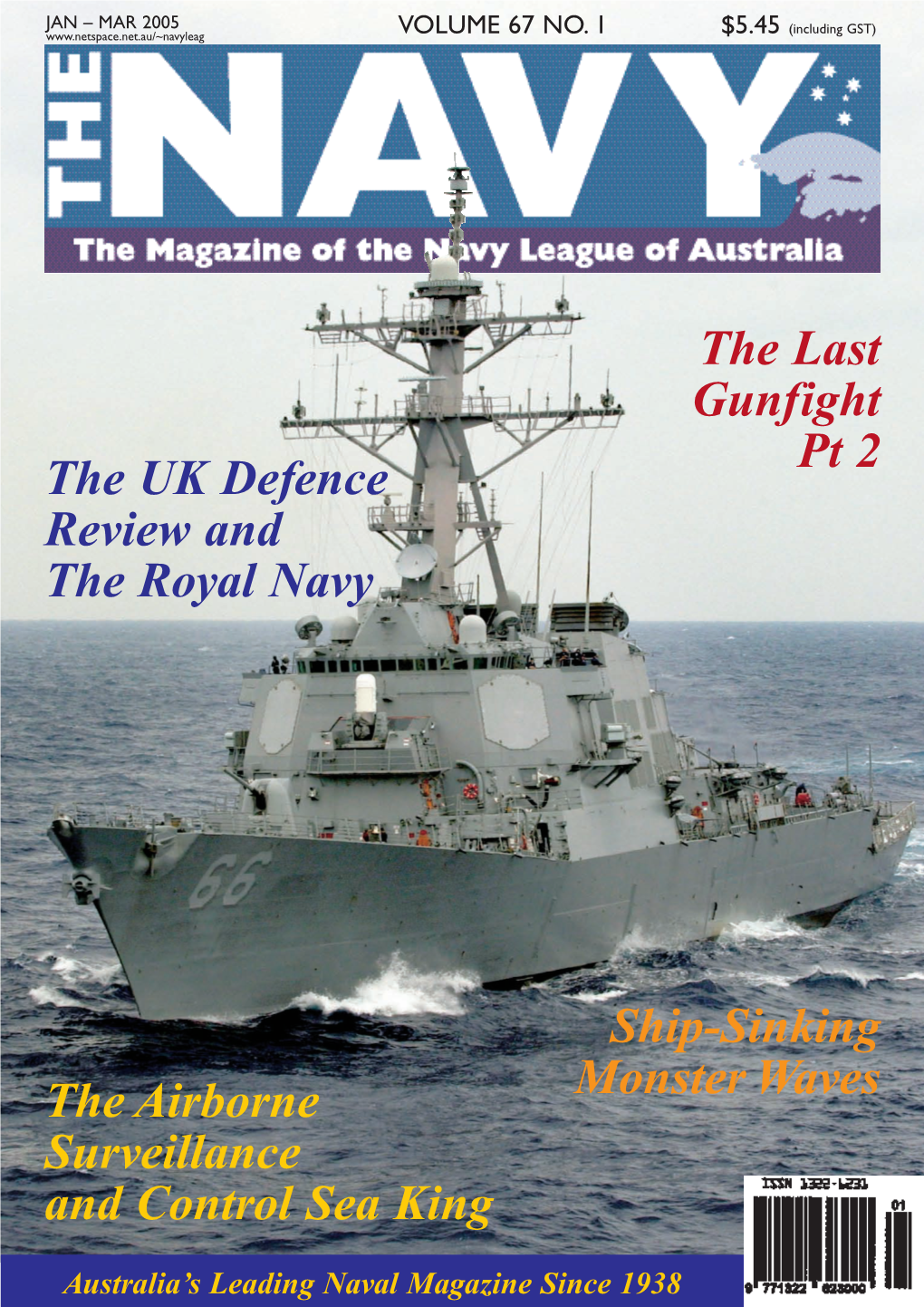 The Navy Vol 67 No 1 Jan 2005