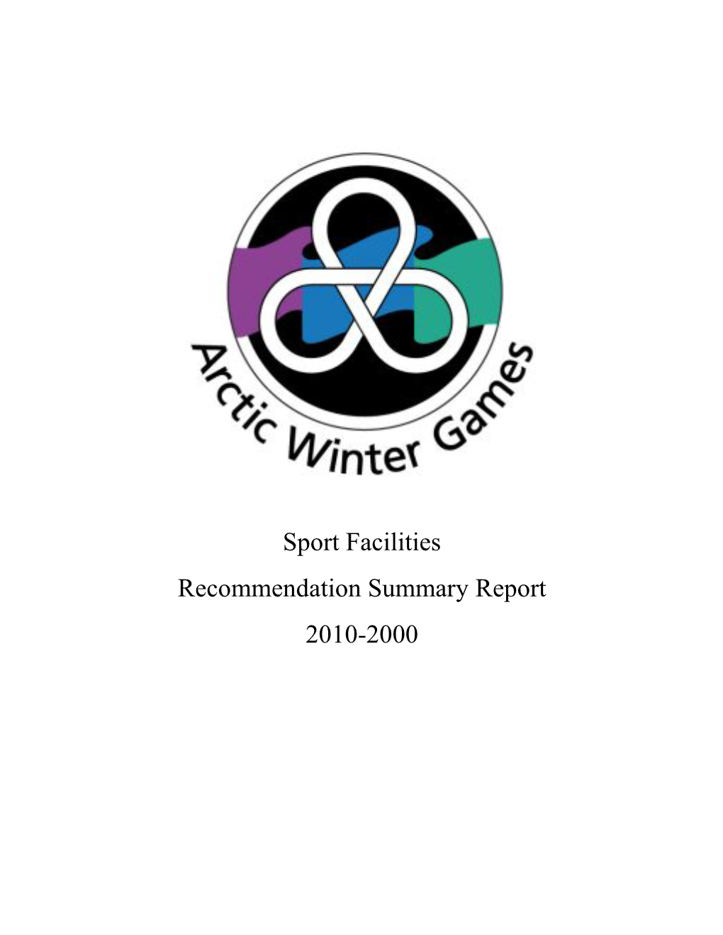 Sport Recommendation Summary Report 2010