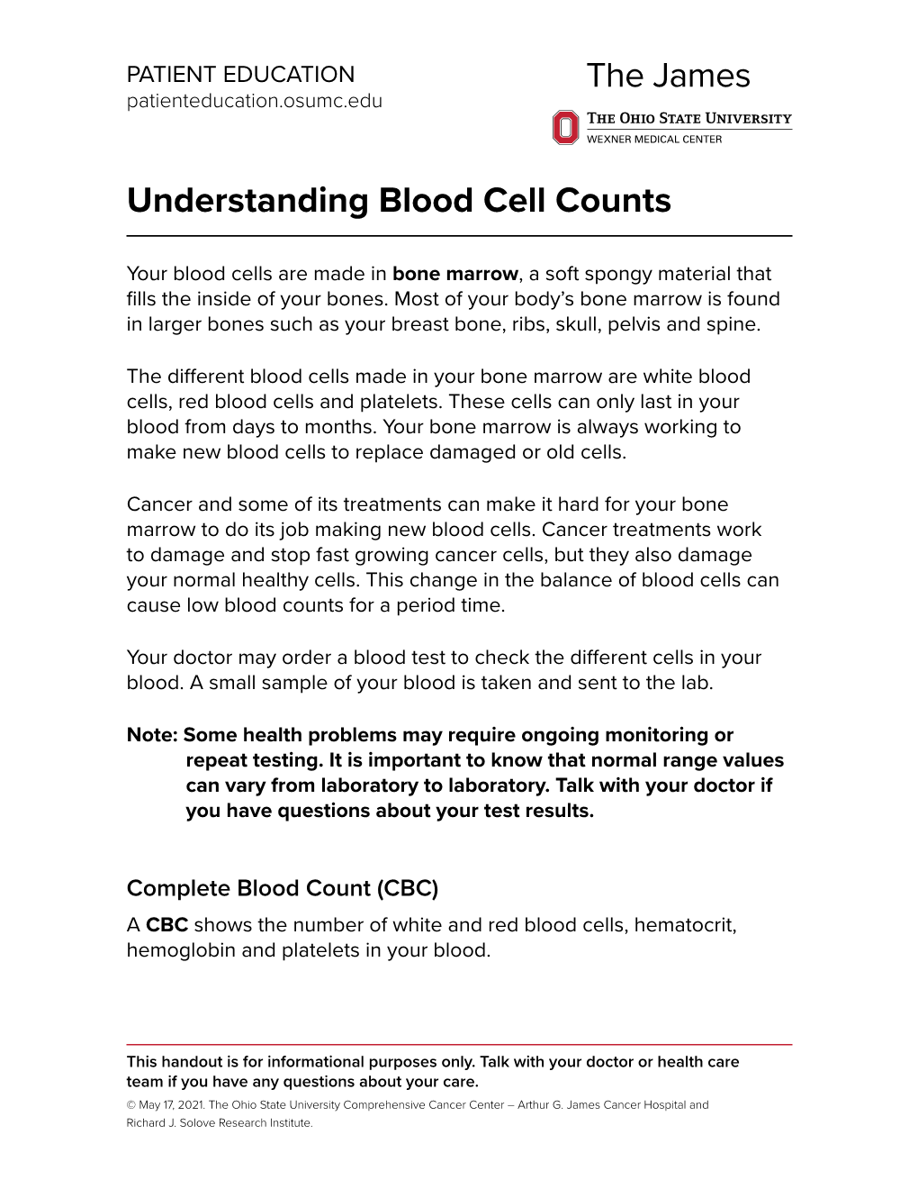 Understanding Blood Cell Counts