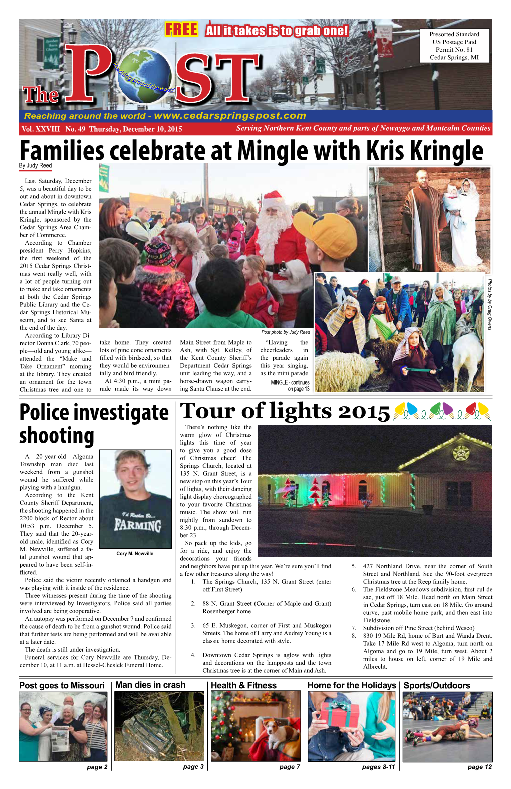 Families Celebrate at Mingle with Kris Kringle by Judy Reed