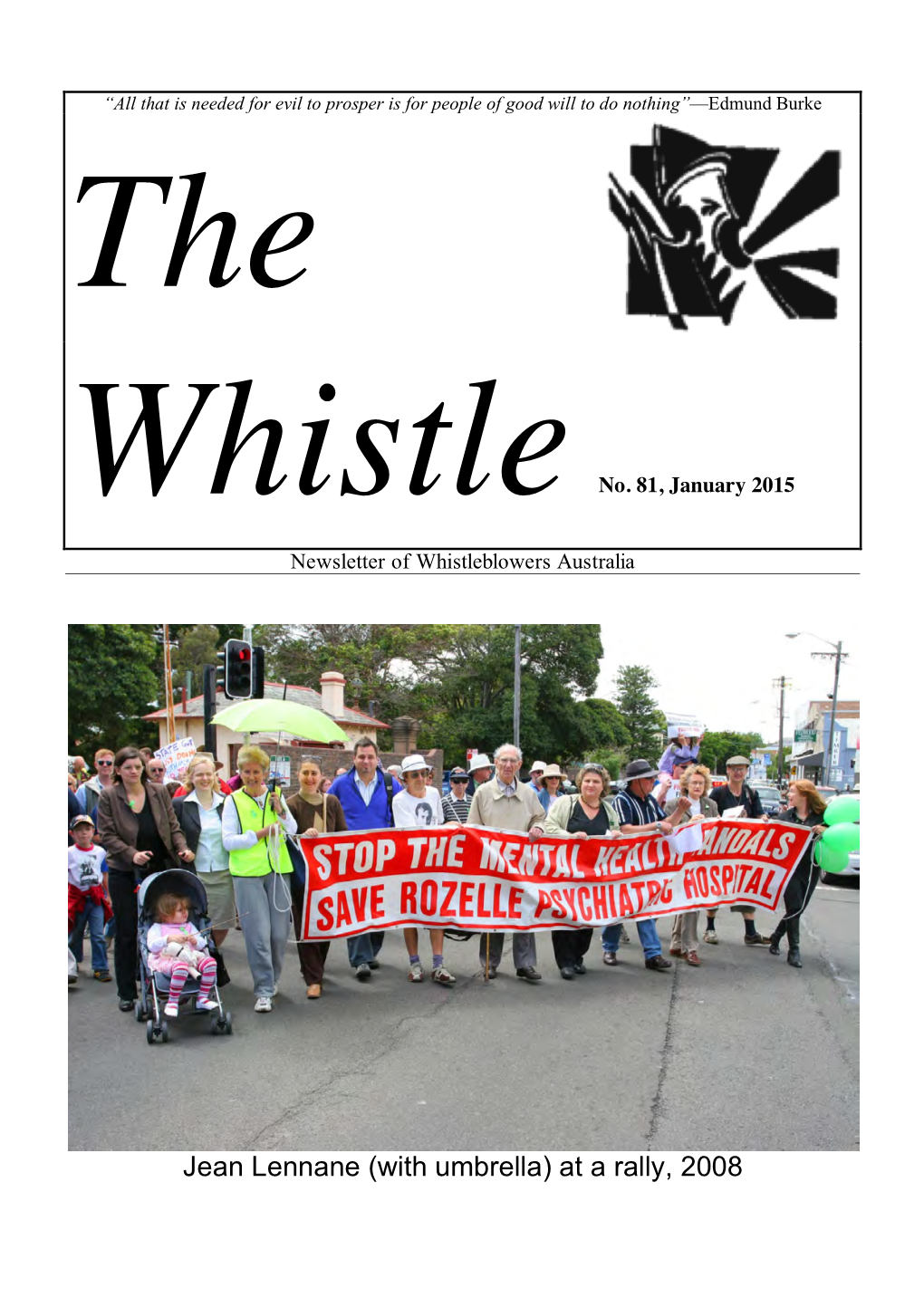 The Whistle, January 2015