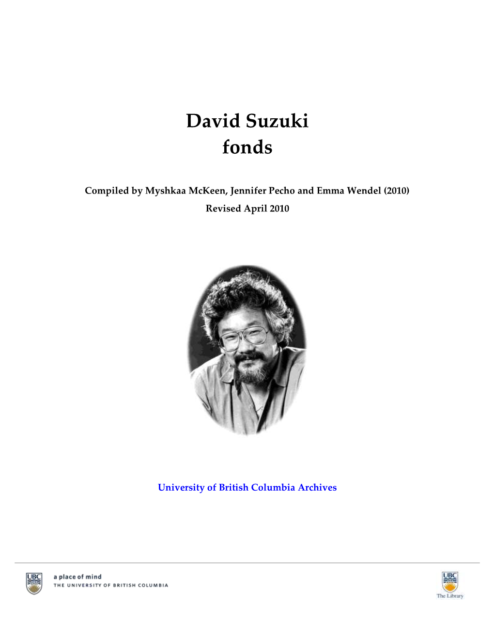 David Suzuki Fonds