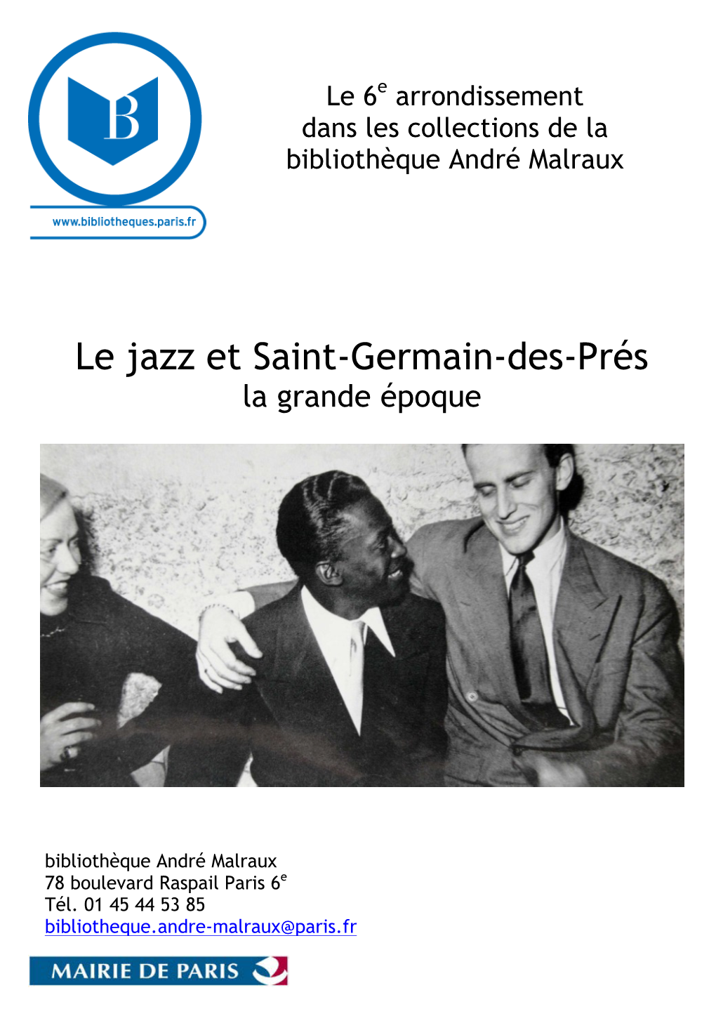Le Jazz Et Saint-Germain-Des-Prés La Grande Époque