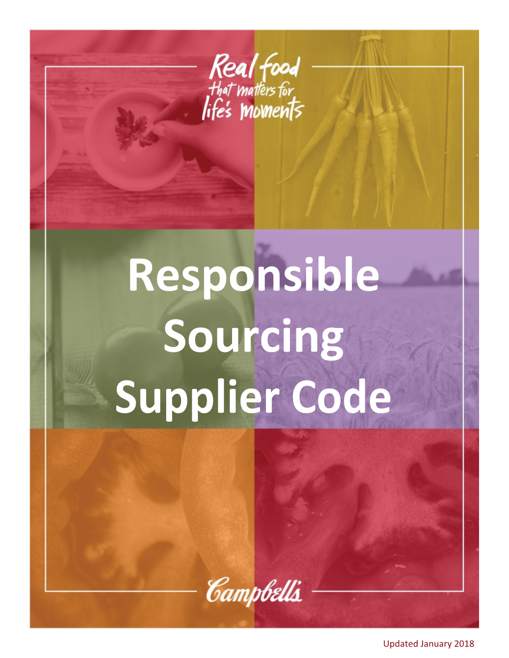 Suppliers Responsible Sourcing Supplier Code