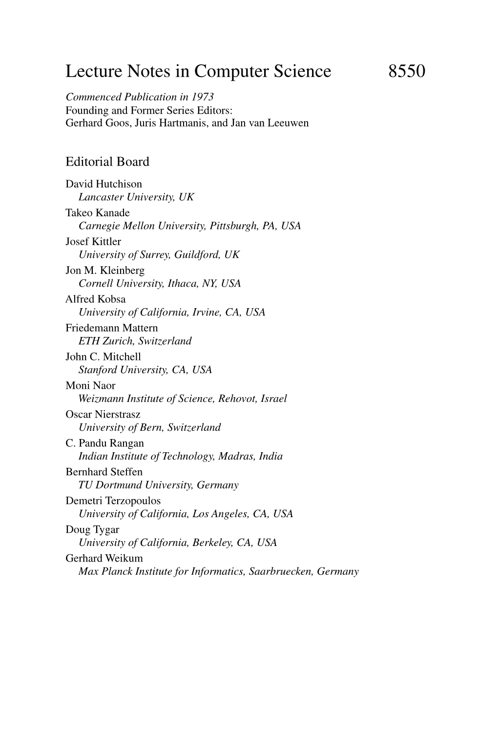 Detection of Intrusions and Malware, and Vulnerability Assessment (DIMVA 2014)