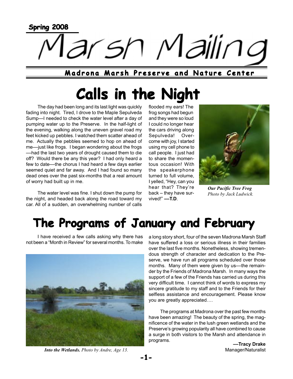 Marsh Mailing-09/06