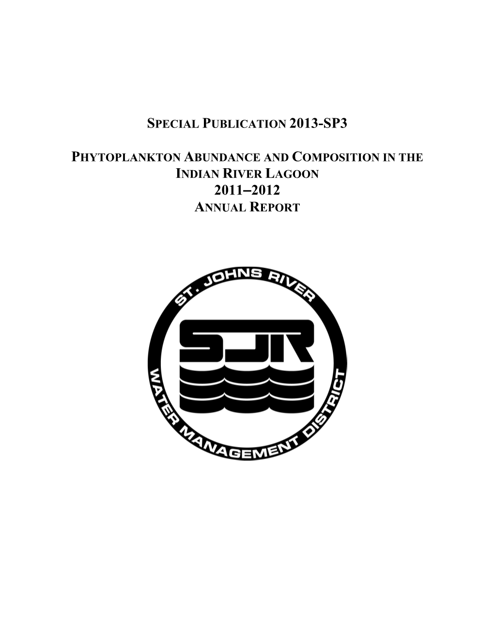 Special Publication 2013-Sp3 Phytoplankton Abundance