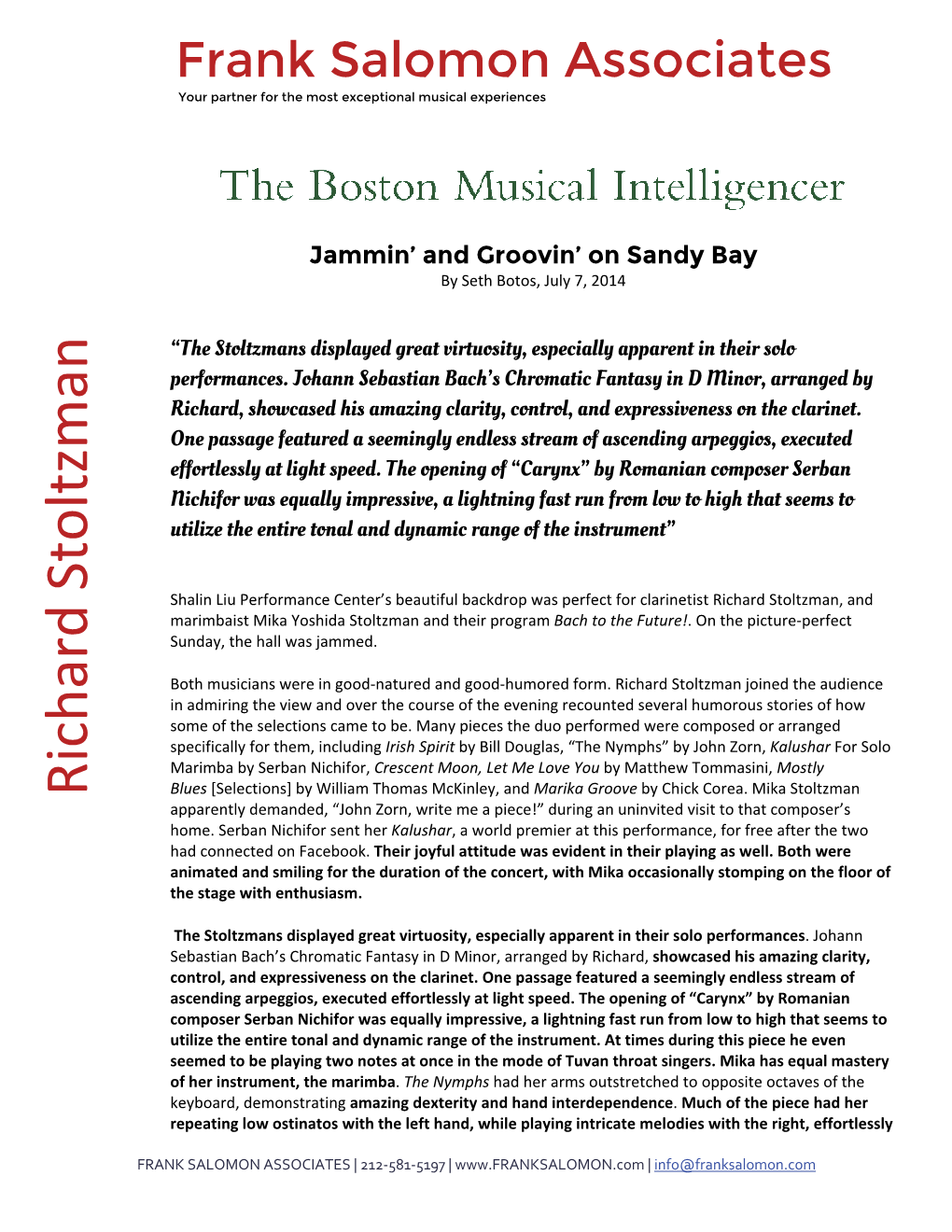 Boston Musical Intelligencer