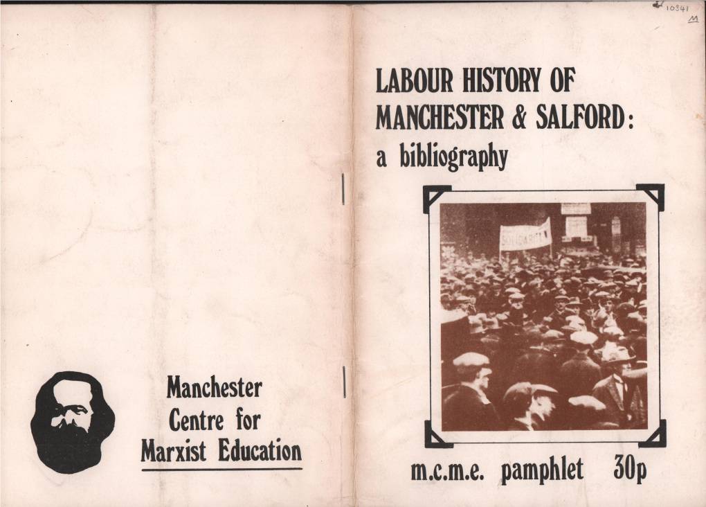 Labour History of Manchester & Salford