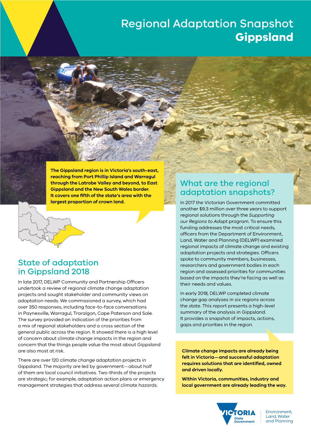 Regional Adaptation Snapshot Gippsland