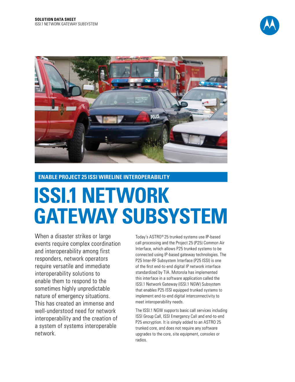 ISSI.1Network Gateway Subsystem