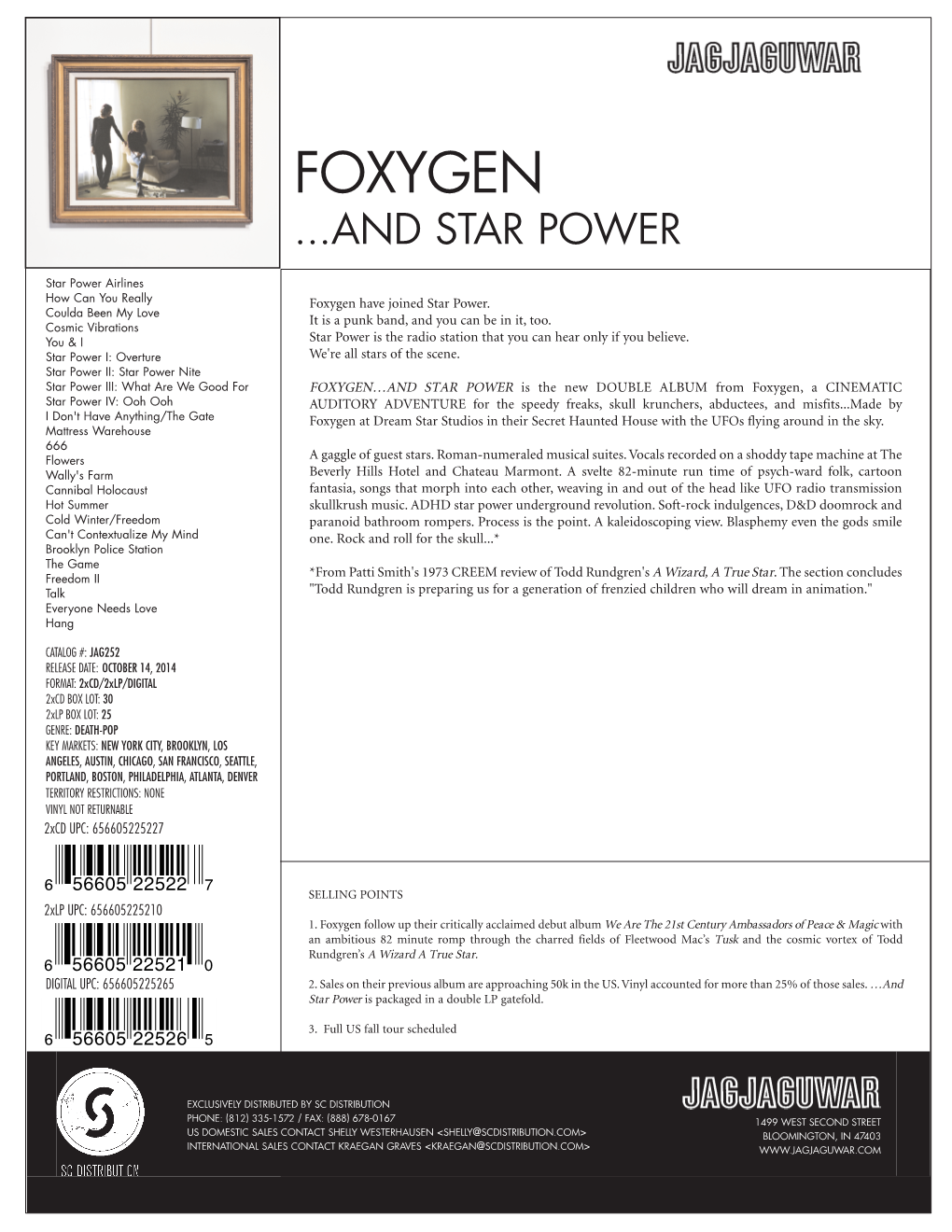 Foxygen ...And Star Power