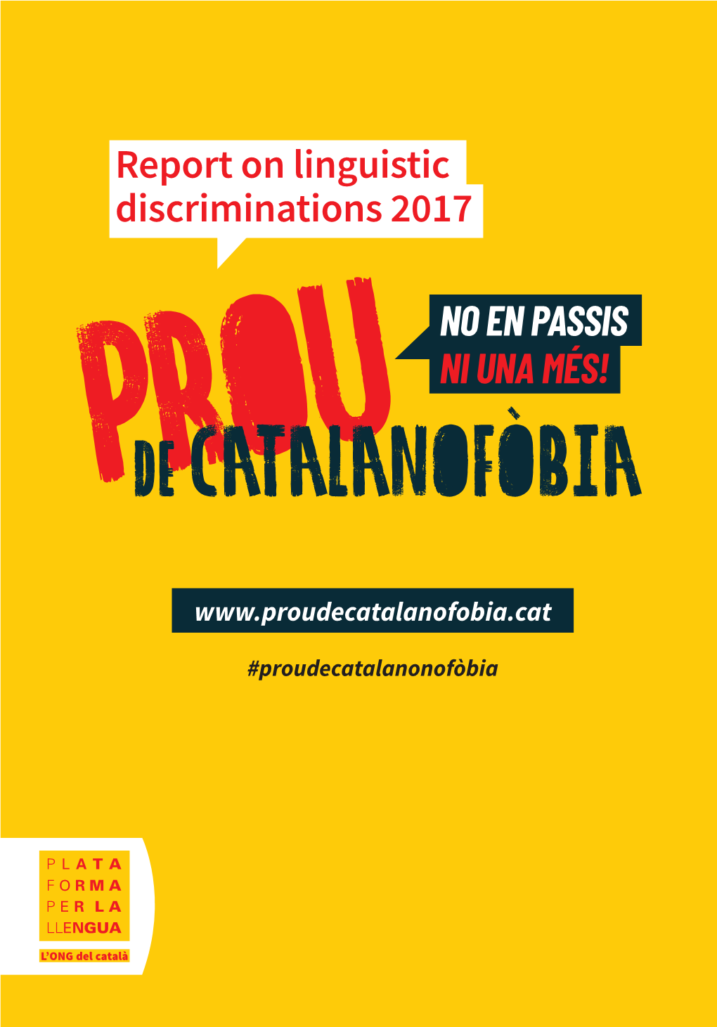 Report on Linguistic Discriminations 2017