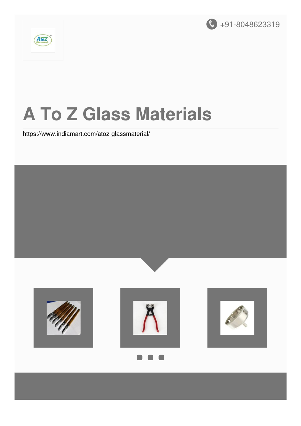 A to Z Glass Materials About Us