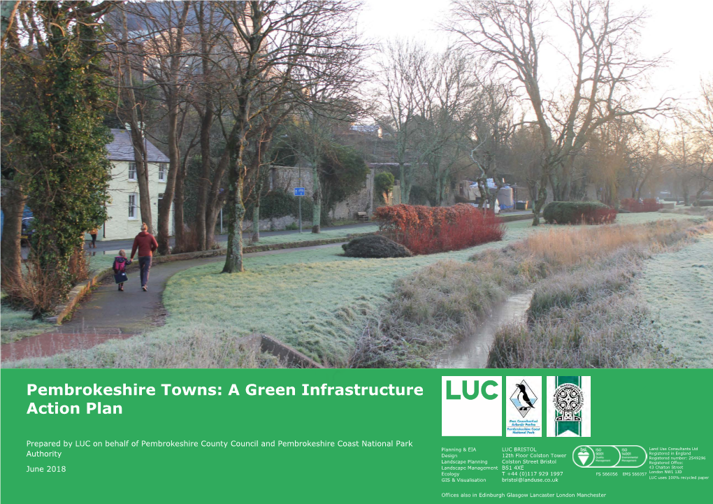 A Green Infrastructure Action Plan