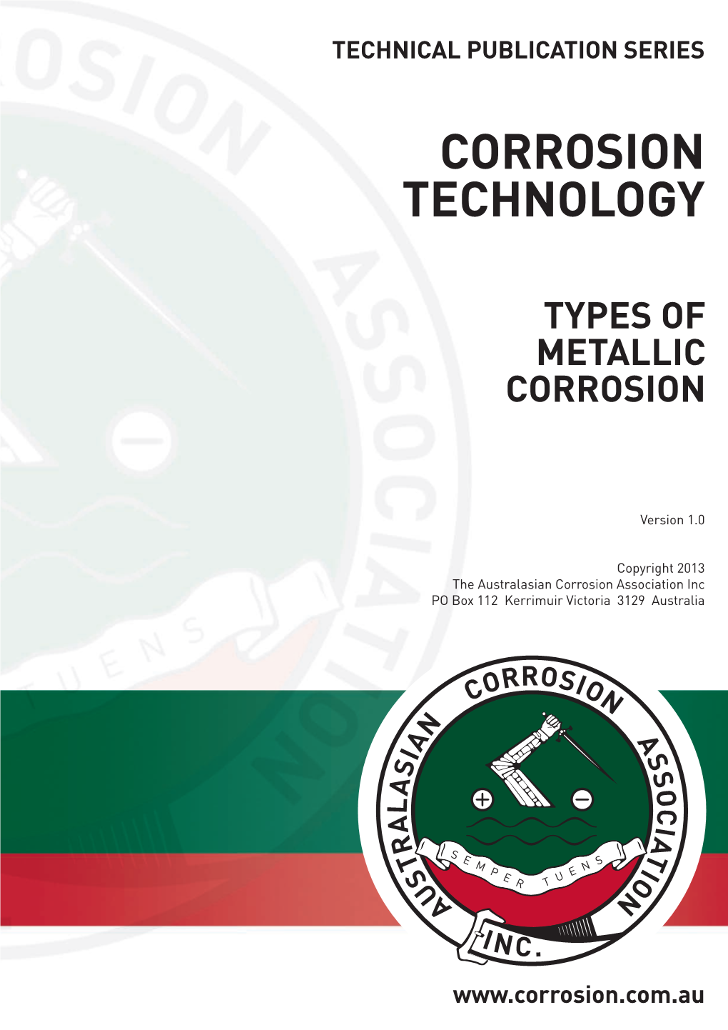 Types of Metallic Corrosion