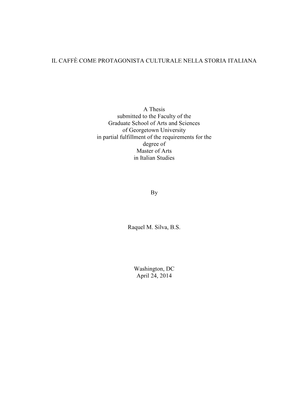 Il Caffè Come Protagonista Culturale Nella Storia Italiana