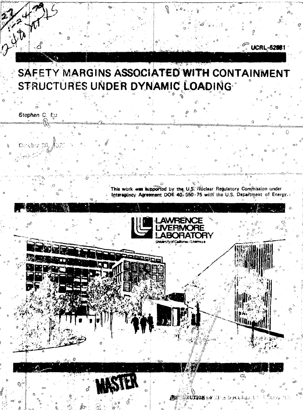 Safety Margins Associated with Containment Structures Under Dynamic Loading