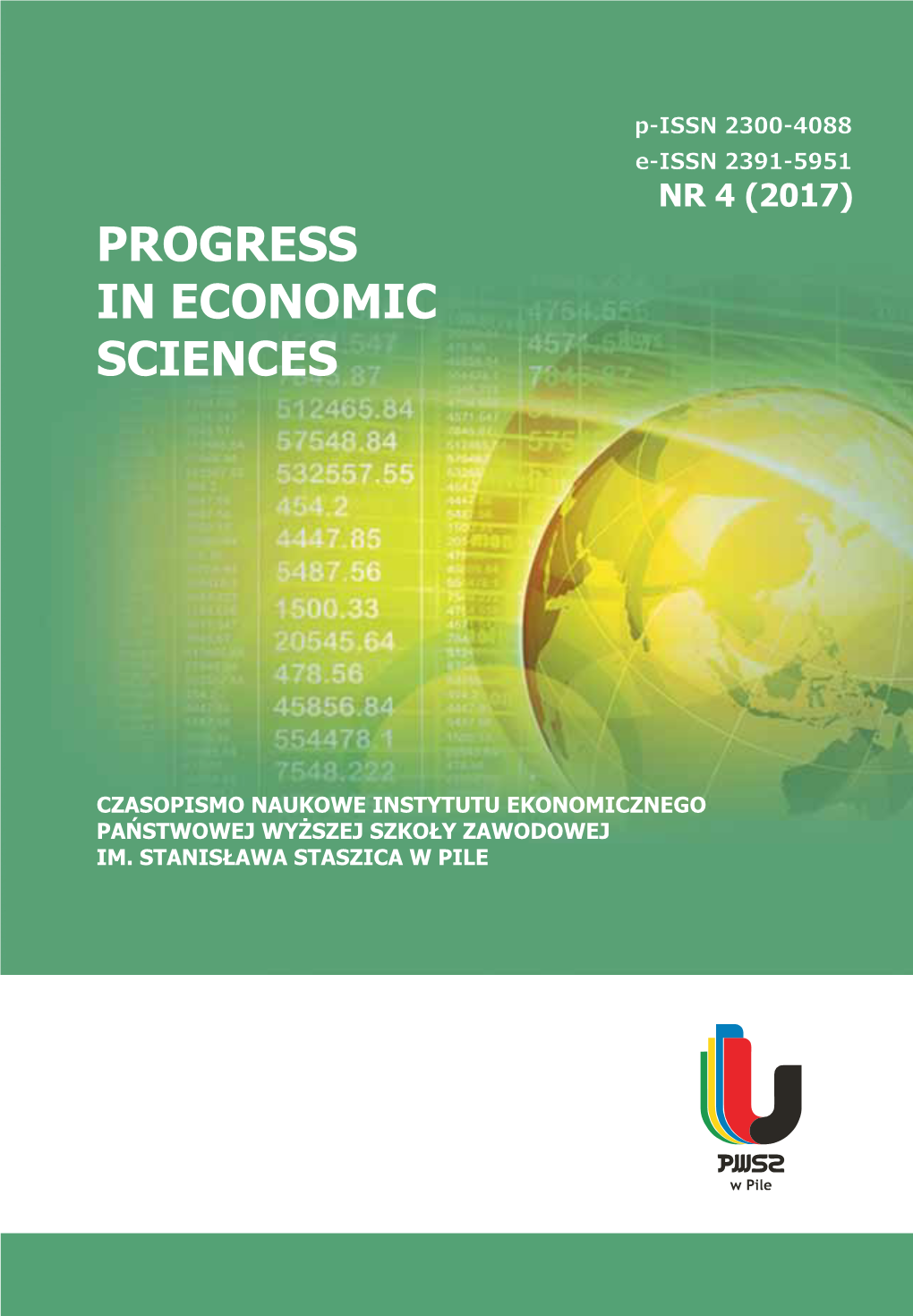 Progress in Economic Sciences
