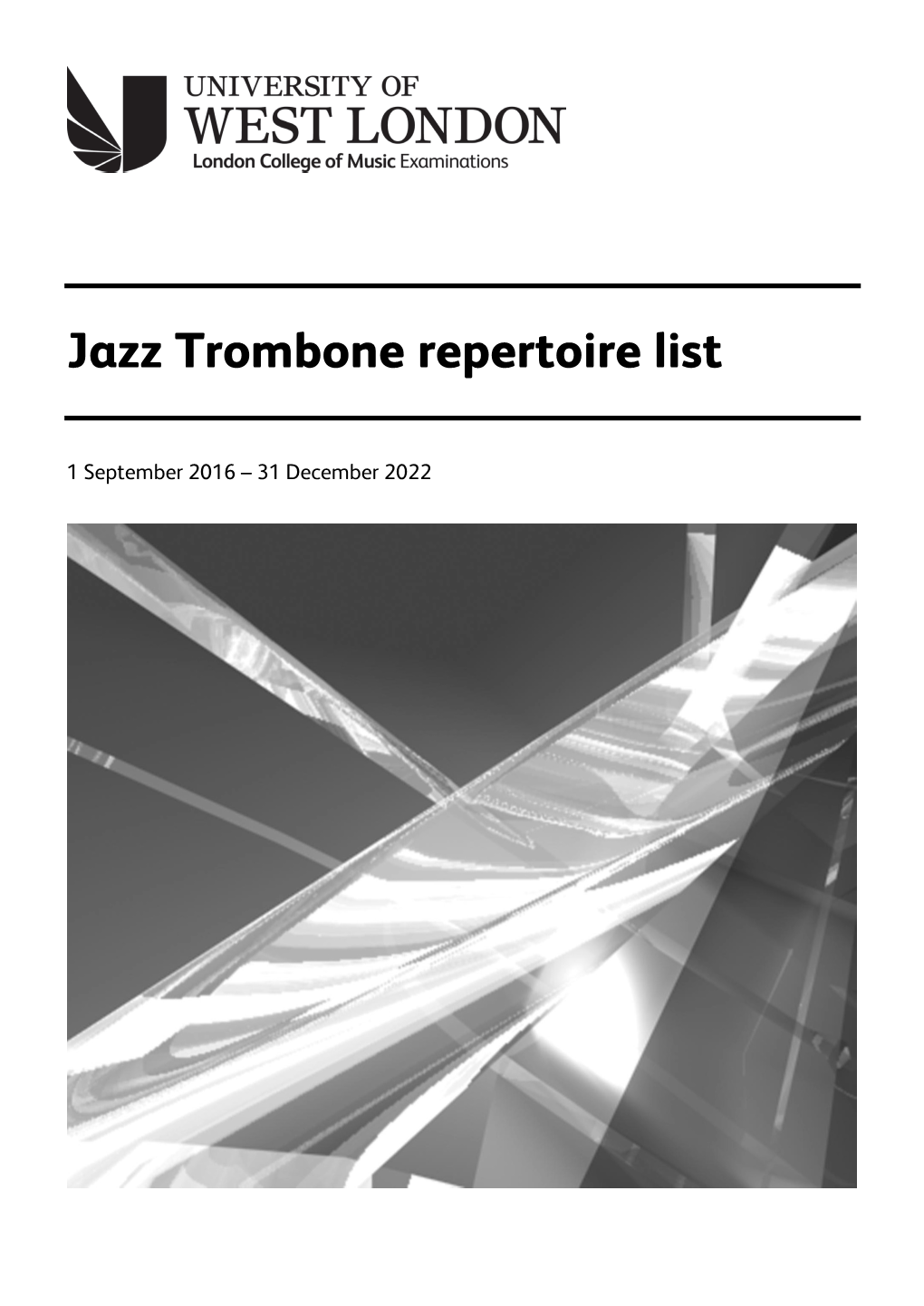 Jazz Trombone Repertoire List