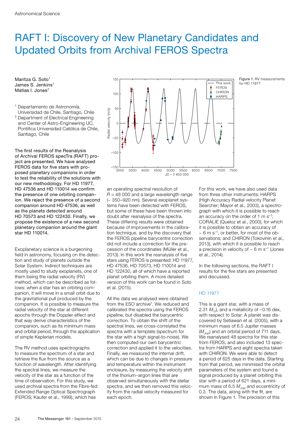 RAFT I: Discovery of New Planetary Candidates and Updated Orbits from Archival FEROS Spectra