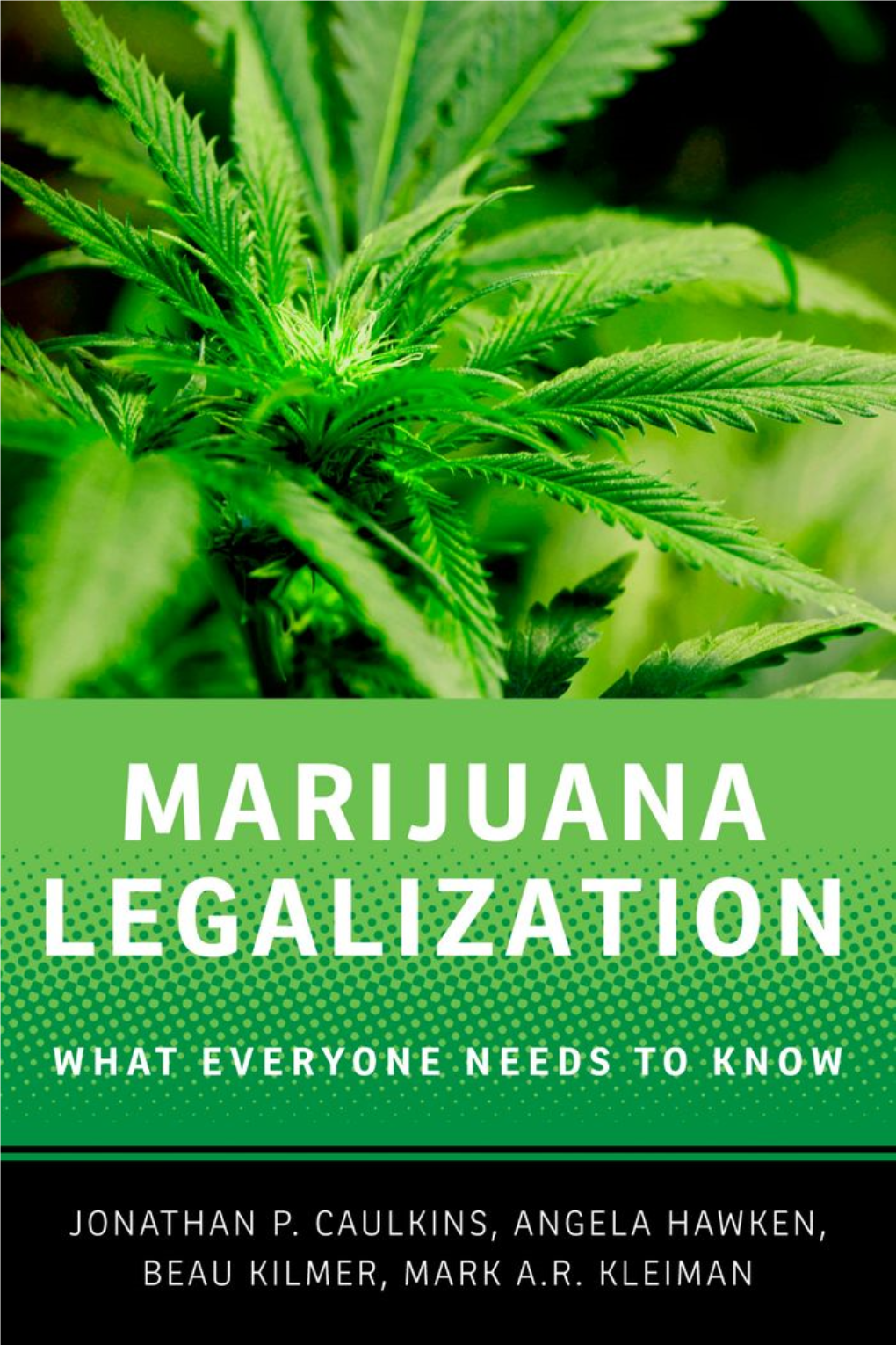 MARIJUANA LEGALIZATION WHAT EVERYONE NEEDS to KNOW This Page Intentionally Left Blank MARIJUANA LEGALIZATION WHAT EVERYONE NEEDS to KNOW