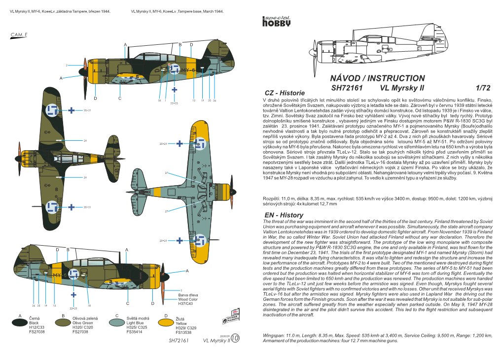 1/72 SH72161 VL Myrsky II