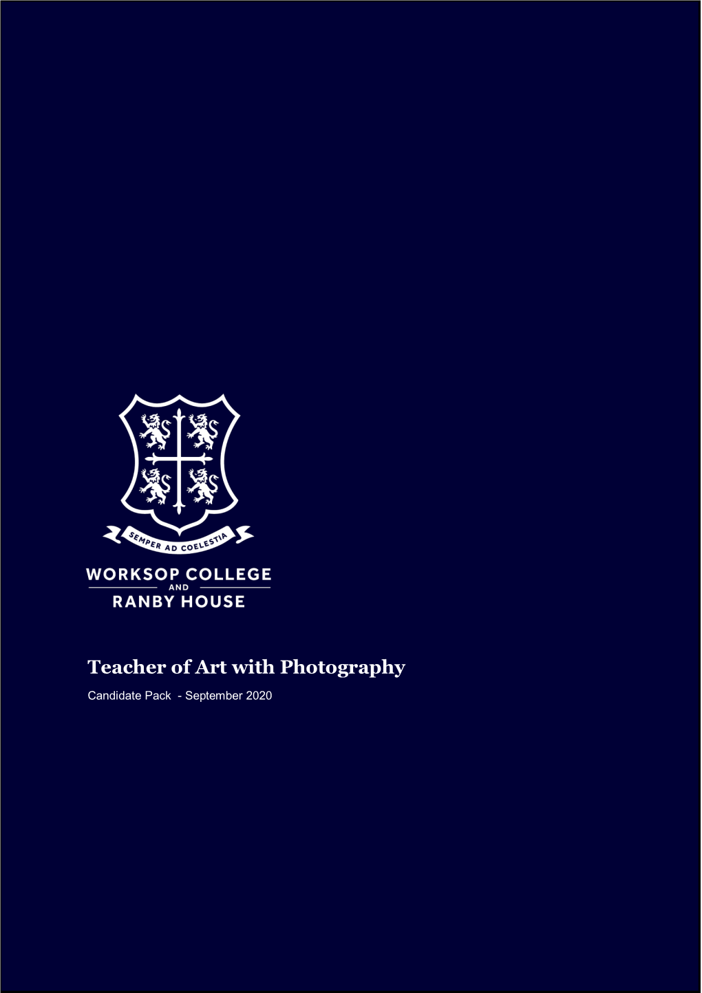 Teacher of Art with Photography