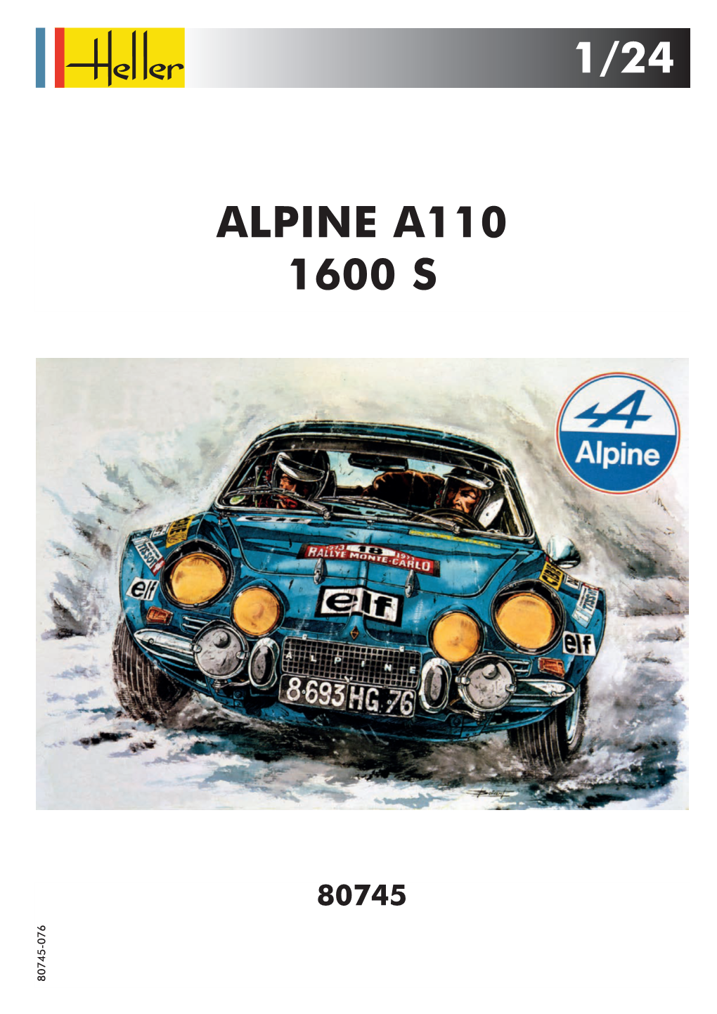 Alpine A110 1600 S 1/24