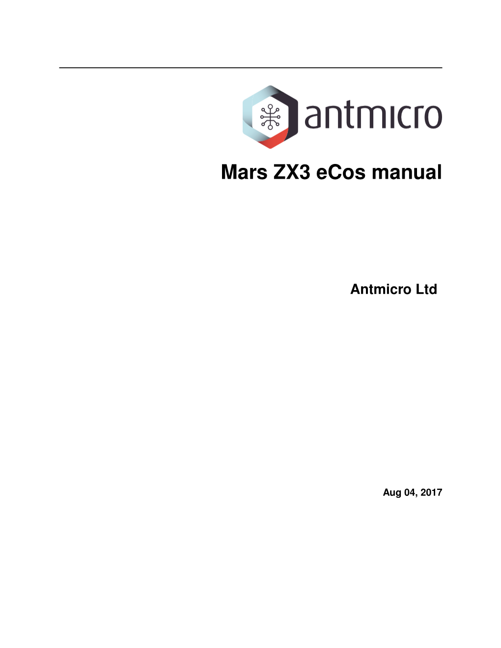 Mars ZX3 Ecos Manual