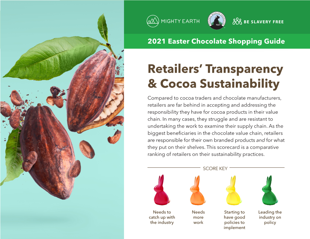 Retailers' Transparency & Cocoa Sustainability