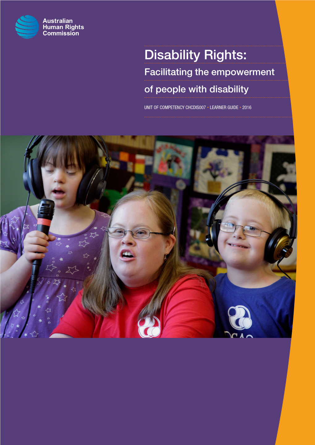 VET Disability Unit Learner Guide In