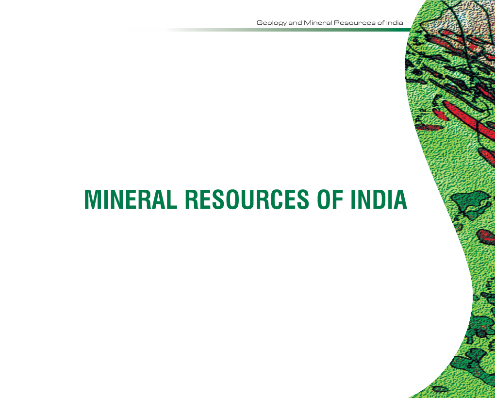 Geology and Mineral Resources