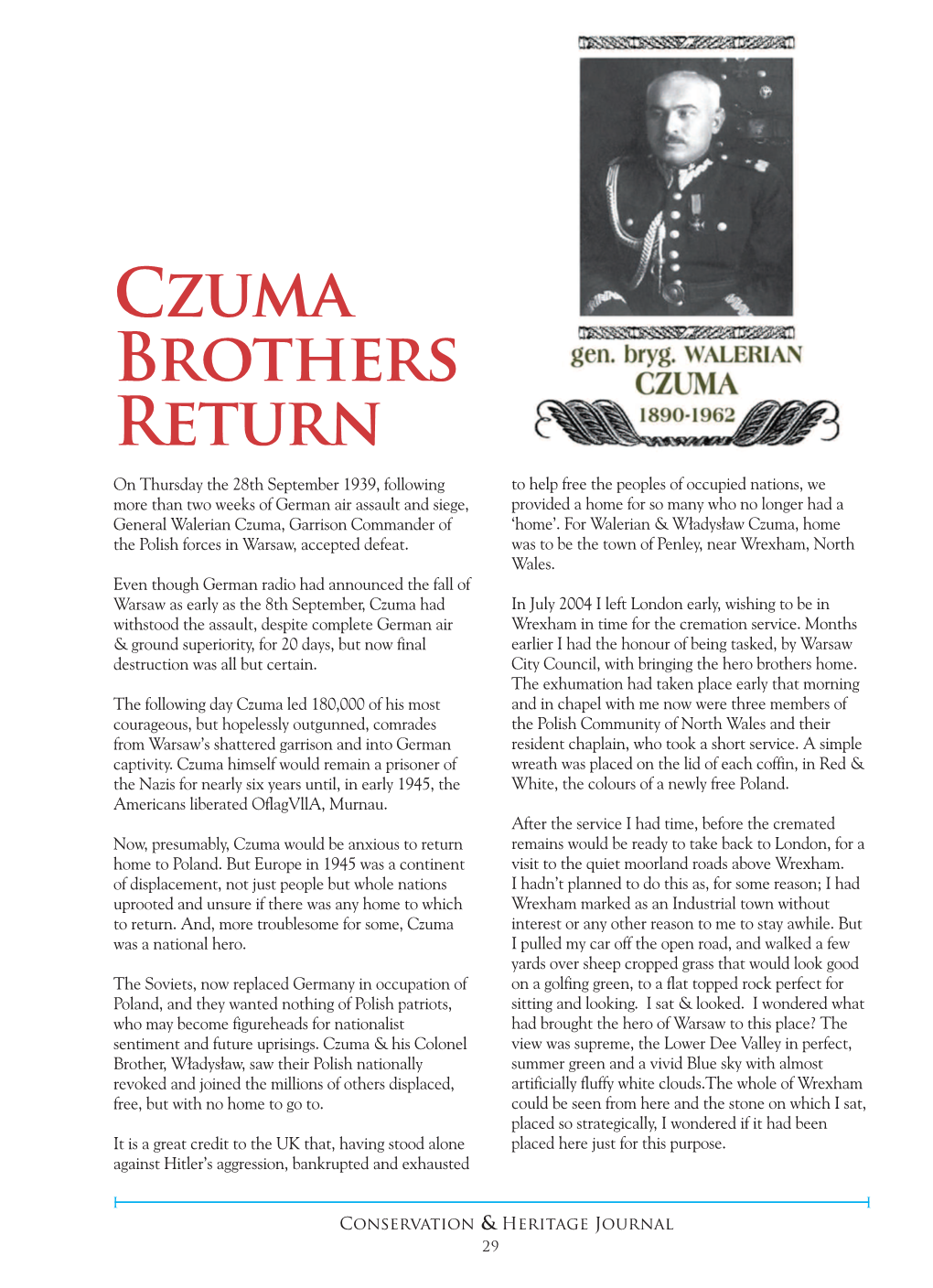 Czuma Brothers Return